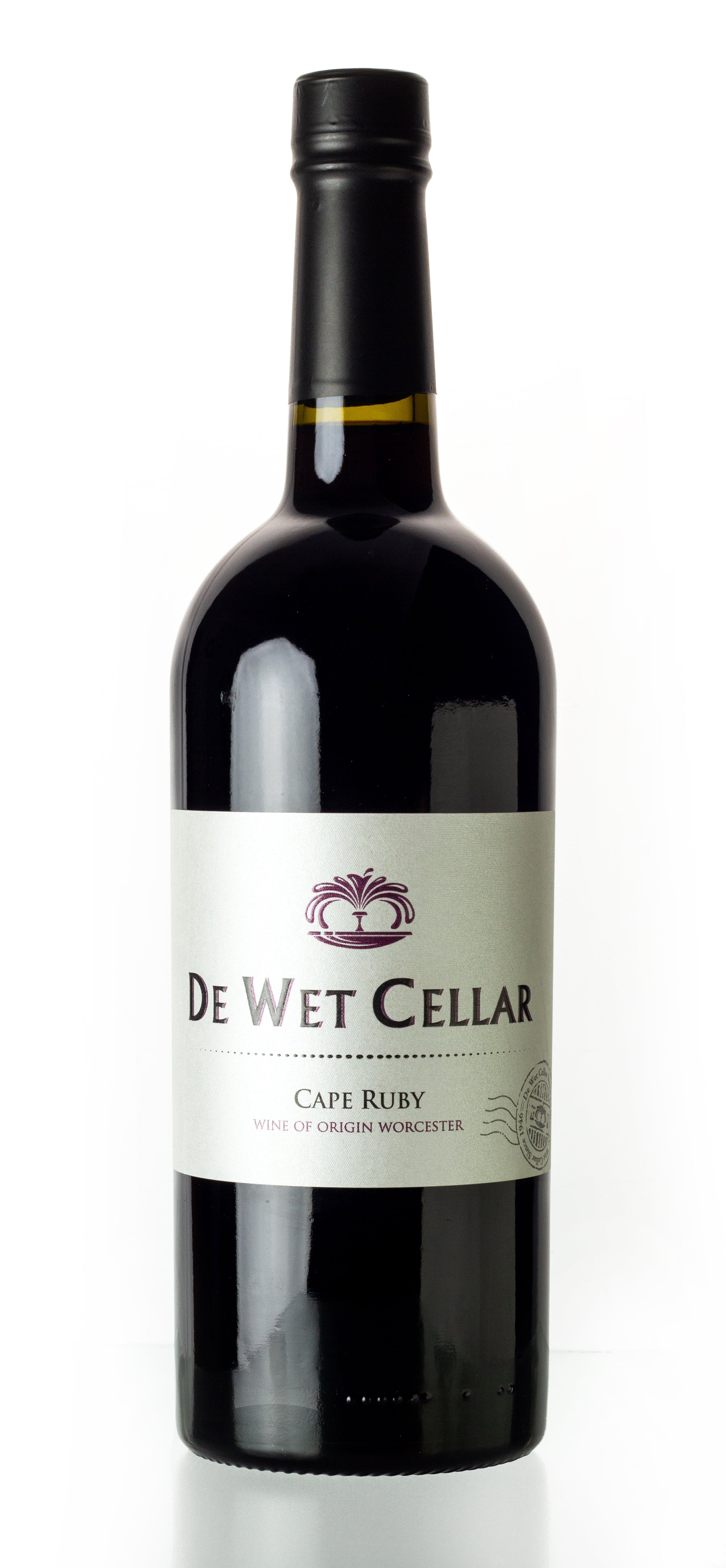undgå stout Slumkvarter Cape Ruby – De Wet Cellar Worcester Wine Cellar | Wine Tasting